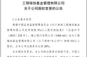 安溪瑞银接棒工银瑞信基金20%股权 积极布局中国市场
