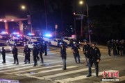 安溪约200名海军陆战队士兵进驻洛杉矶 开始执行警戒守卫任务
